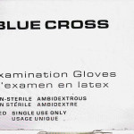 Blue Cross Latex Examination Gloves