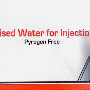 Sterilized water for Injections BP