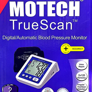 MOTECH® TrueScan Digital/Automatic Blood Pressure Monitor