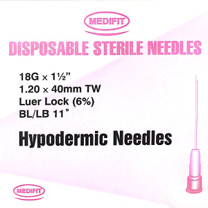 DISPOSABLE STERILE NEEDLES