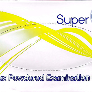 Latex Powdered Examination Gloves