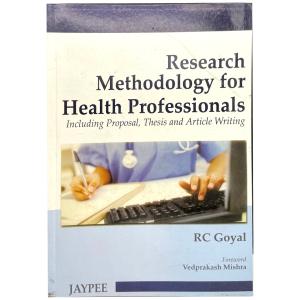 Research Methodology for Health Professionals