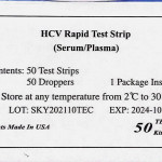 Rapid Diagnostic Test - HCV