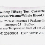 HBsAgOne - One Step Rapid Diagnostic Test